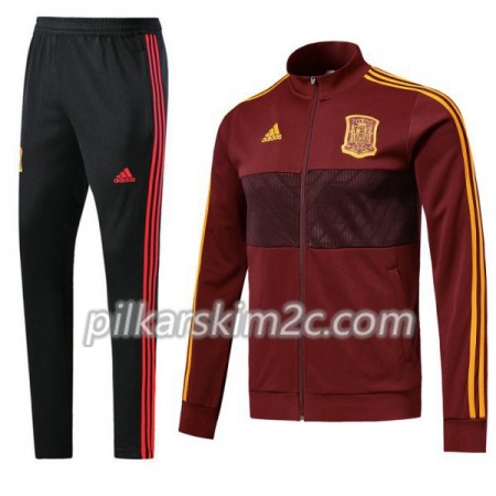 Hiszpania Dresy Treningowe 2018 Czerwony